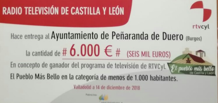 Peñaranda de Duero gana el concurso de CyL Tv como el pueblo más bonito de la región